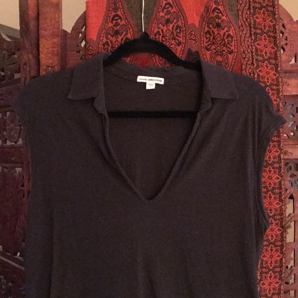 James Perse Collared Top - image 3